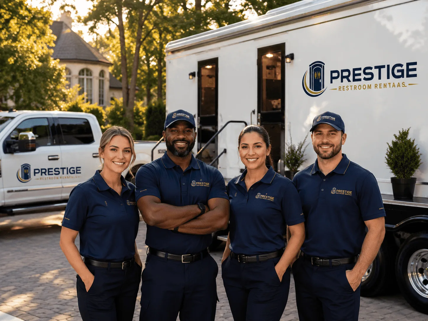 Trusted Luxury Portable Restrooms company in Premium, KY